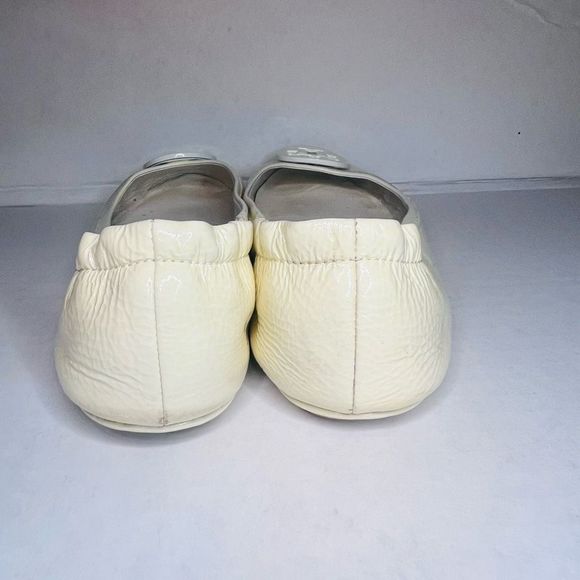 Tory Burch Minnie Travel Ballet in meadow mist  size 8.5 MSRP$228 - Picture 4 of 10